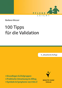 Kartonierter Einband 100 Tipps für die Validation von Barbara Messer