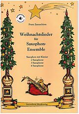  Notenblätter 11 Weihnachtslieder für Saxophon-Ensemble (+Online Audio)