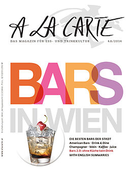 Kartonierter Einband A la Carte: Bars in Wien von 