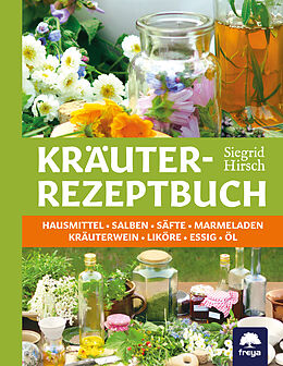 Kartonierter Einband Kräuter-Rezeptbuch von Siegrid Hirsch
