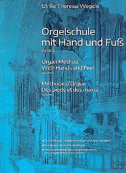 Peter Wegele Notenblätter Orgelschule mit Hand und Fuss Band 2