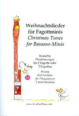  Notenblätter Weihnachtslieder für Fagottminis
