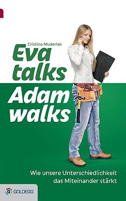 Fester Einband Eva talks, Adam walks von Cristina Muderlak