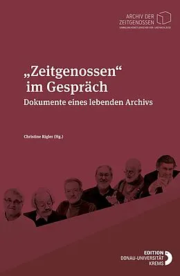 E-Book (epub) Zeitgenossen im Gespräch von Christine Rigler (Hg.