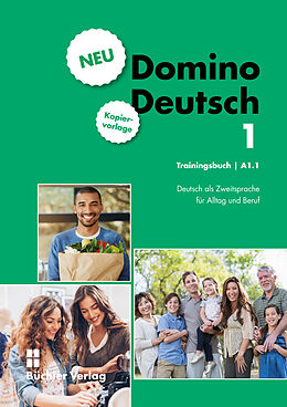 Kartonierter Einband Domino Deutsch 1 NEU  Trainingsbuch Kopiervorlage A1.1 von Susanne Büchler