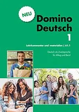 Kartonierter Einband Domino Deutsch 1 NEU Lehrkommentar und -materialien A1.1 von Susanne Büchler
