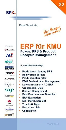 E-Book (pdf) ERP für KMU von Marcel Siegenthaler