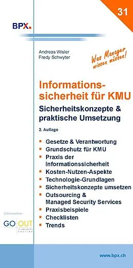 E-Book (pdf) Informations-sicherheit für KMU von Andreas Wisler