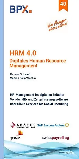 E-Book (pdf) HRM 4.0 - Digitales Human Resource Management von Thomas Schwarb