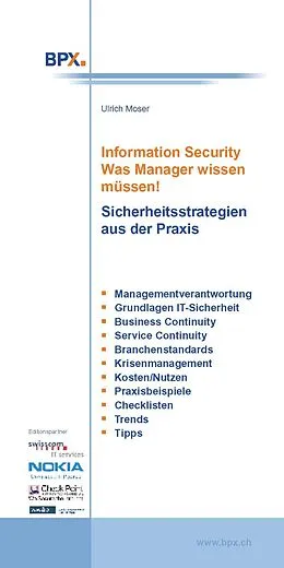 E-Book (pdf) Information Security von Ulrich Moser