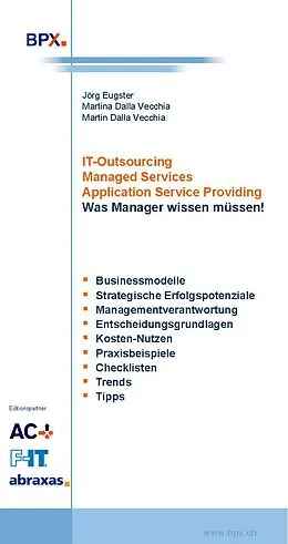 E-Book (pdf) IT-Outsourcing, Managed Services Application Service Providing von Jörg Eugster