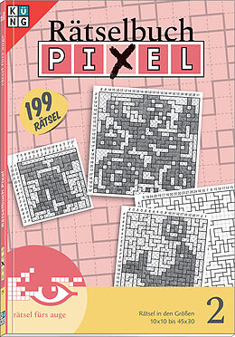Kartonierter Einband Pixel Rätselbuch 2 von Conceptis Puzzles