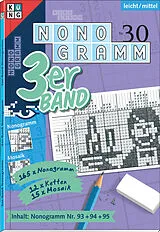 Kartonierter Einband Nonogramm 3er-Band Nr. 30 von Conceptis Puzzles