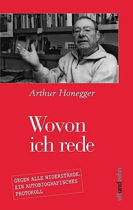Paperback Wovon ich rede von Arthur Honegger