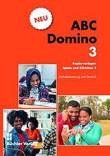 Kartonierter Einband ABC Domino 3 NEU  Kopiervorlagen für Spiele und Kärtchen 2 von Susanne Büchler-Dreszig