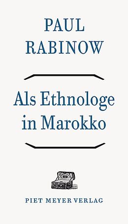 Livre Relié Als Ethnologe in Marokko de Paul Rabinow