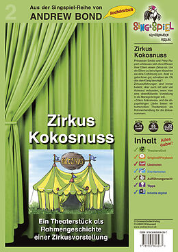 Mappe (Mpp) Zirkus Kokosnuss, Singspiel mit CD (SS02) von Andrew Bond