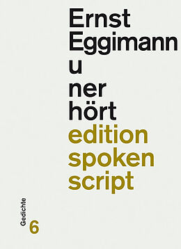 Livre Relié u ner hört de Ernst Eggimann
