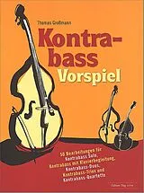 Thomas Großmann Notenblätter Kontrabass-Vorspiel für 1-4 Kontrabässe
