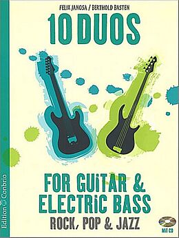 Geheftet 10 Duos for Guitar &amp; Electric Bass von 