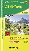 (Land)Karte Val d'Hérens 1:25 000 von 