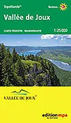 (Land)Karte Vallée de Joux 1:25 000 von 