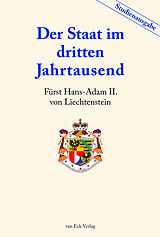 Kartonierter Einband Der Staat im dritten Jahrtausend von Hans-Adam von Liechtenstein