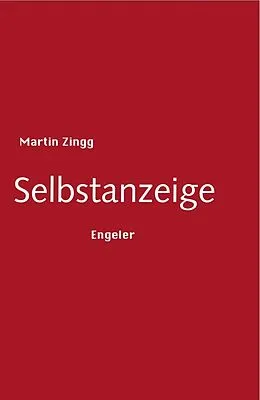 E-Book (epub) Selbstanzeige von Martin Zingg