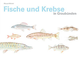 Kartonierter Einband Fische und Krebse in Graubünden von Marcel Michel