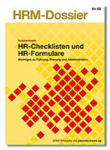 Kartonierter Einband HR-Checklisten und HR-Formulare von Autorenteam
