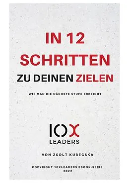 E-Book (pdf) IN 12 SCHRITTEN ZU DEINEN ZIELEN von Zsolt Kubecska