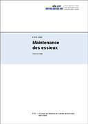 Couverture cartonnée R RTE 41000 Maintenance des essieux de 