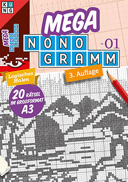 Loseblatt Mega-Nonogramm 01 von Conceptis Puzzles