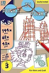 Kartonierter Einband Rätselbuch Punkt zu Punkt 03 von Conceptis Puzzles