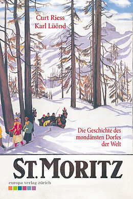Kartonierter Einband St. Moritz von Curt Riess