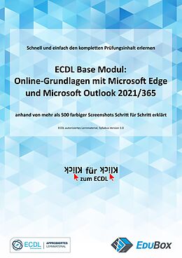E-Book (pdf) Online-Grundlagen mit Microsoft Edge und Microsoft Outlook 2021/365 (Syllabus 1.0) von Mike Glanzmann