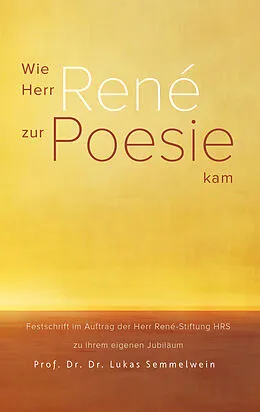 E-Book (epub) Wie Herr René zur Poesie kam von Lukas Semmelwein