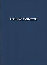 Othmar Schoeck Notenblätter Othmar Schoeck sämtliche Werke Serie IV