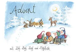 Kalender Advent mit Zipf, Zapf, Zepf und Zipfelwitz / Adventskalender von Silvia Hüsler