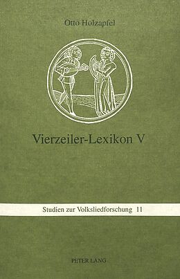 Kartonierter Einband Vierzeiler-Lexikon V von Otto Holzapfel