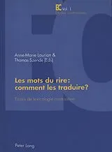 Kartonierter Einband Les mots du rire : comment les traduire ? von 