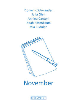 Kartonierter Einband November von Domenic Schwander, Julia Ohm, Annina Cantoni