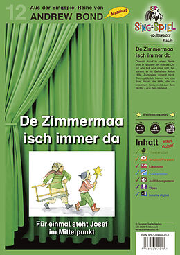 Mappe (Mpp) De Zimmermaa sich immer da, Singspiel mit CD (SS12) von Andrew Bond