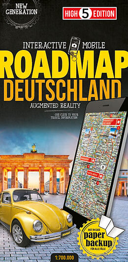 (Land)Karte Interactive Mobile ROADMAP Deutschland von 