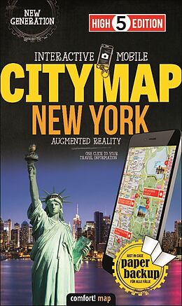 (Land)Karte Interactive Mobile CITYMAP New York von 