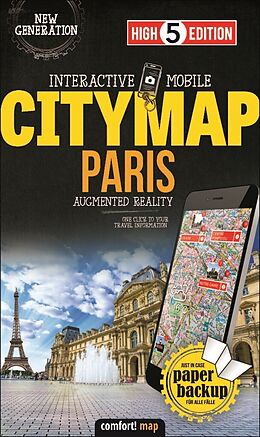 (Land)Karte Interactive Mobile CITYMAP Paris von 