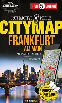 (Land)Karte Interactive Mobile CITYMAP Frankfurt von 
