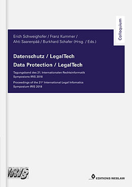 Kartonierter Einband Datenschutz/LegalTech von 