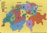 Die Kantone der Schweiz / Spiel- und Lernpuzzle. Türkis Spiel