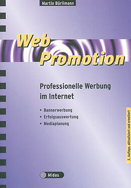 Kartonierter Einband Web Promotion 3 von Martin Bürlimann